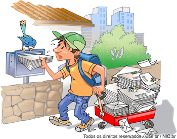 Problemas causados por spam